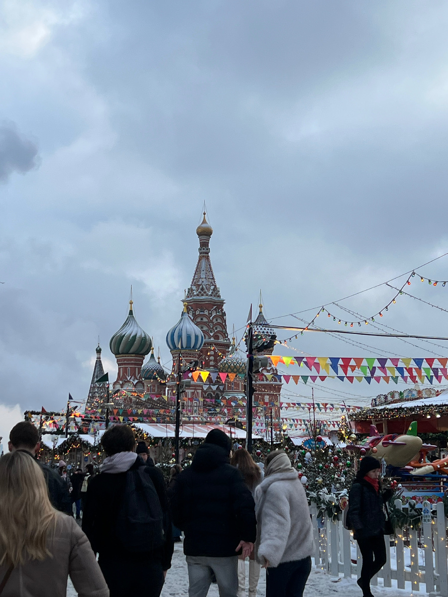 Новогодняя Москва