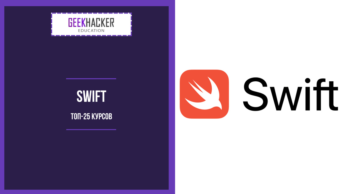 ТОП-25: Курсы по Swift (2024) +Бесплатные — Обучение с нуля | GeekHacker.ru  - Education | Дзен