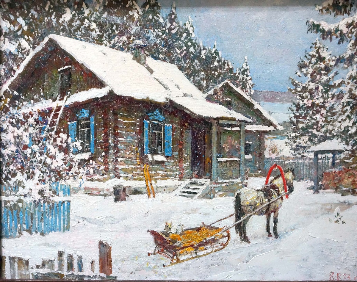   Владимир Вахмянин копия картины И. К.-2