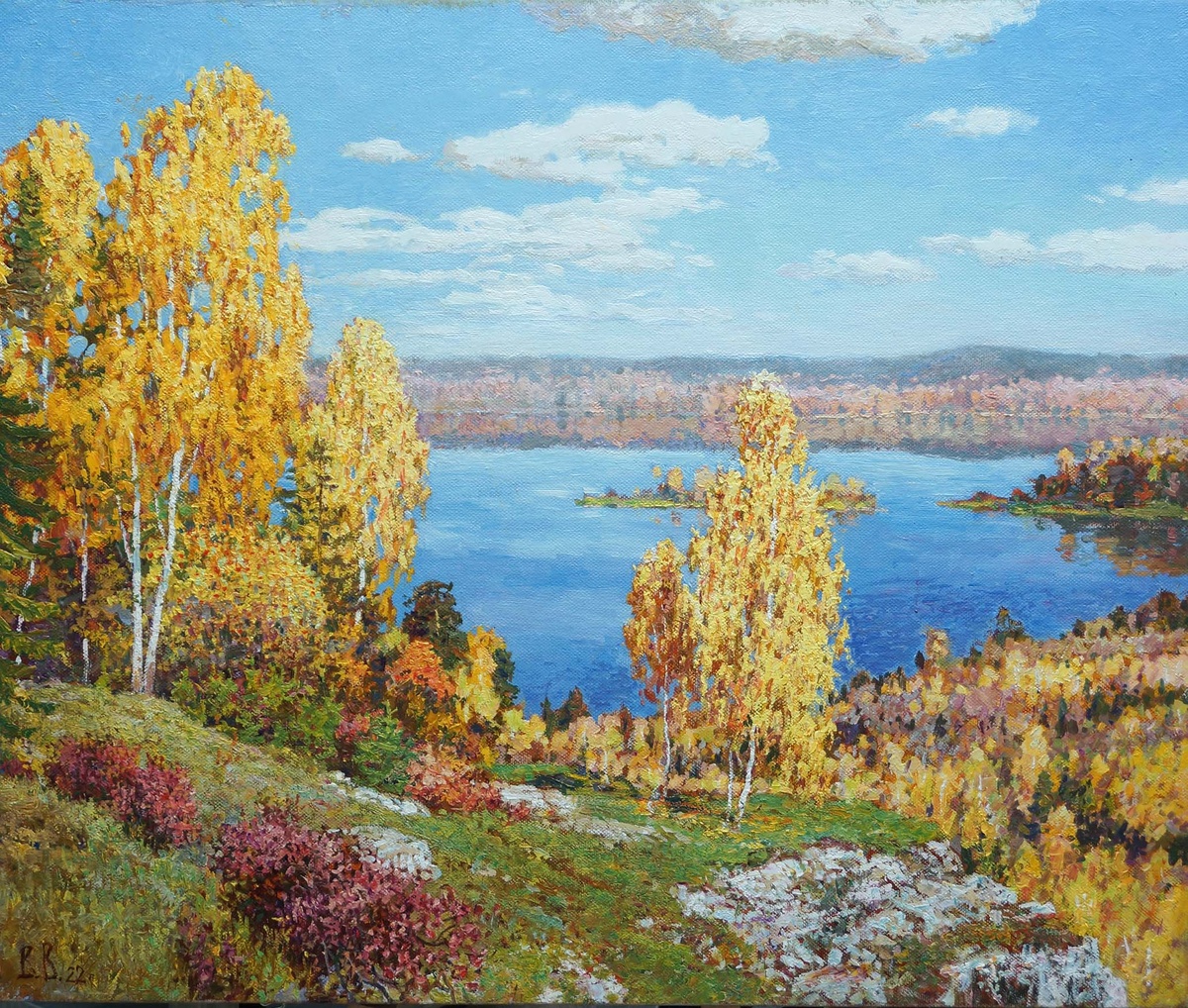   Владимир Вахмянин копия картины И. К.-4