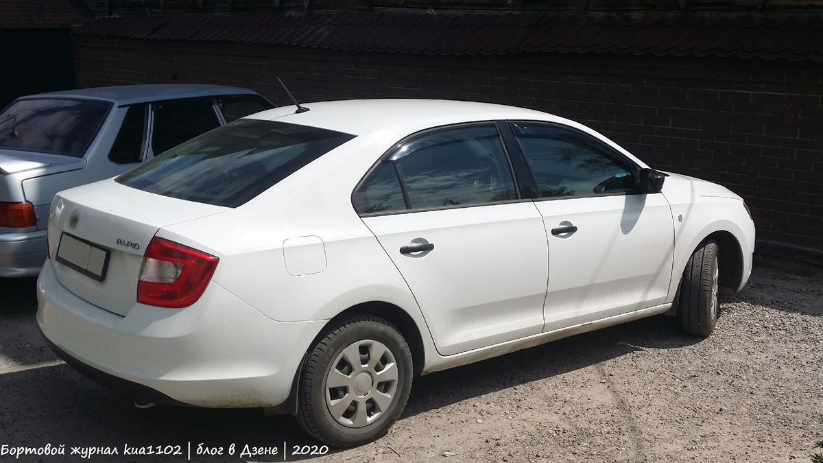 Škoda Rapid до недавнего времени был лидером по грузовместимости среди автомобилей B-класса. Автор фотографии kua1102