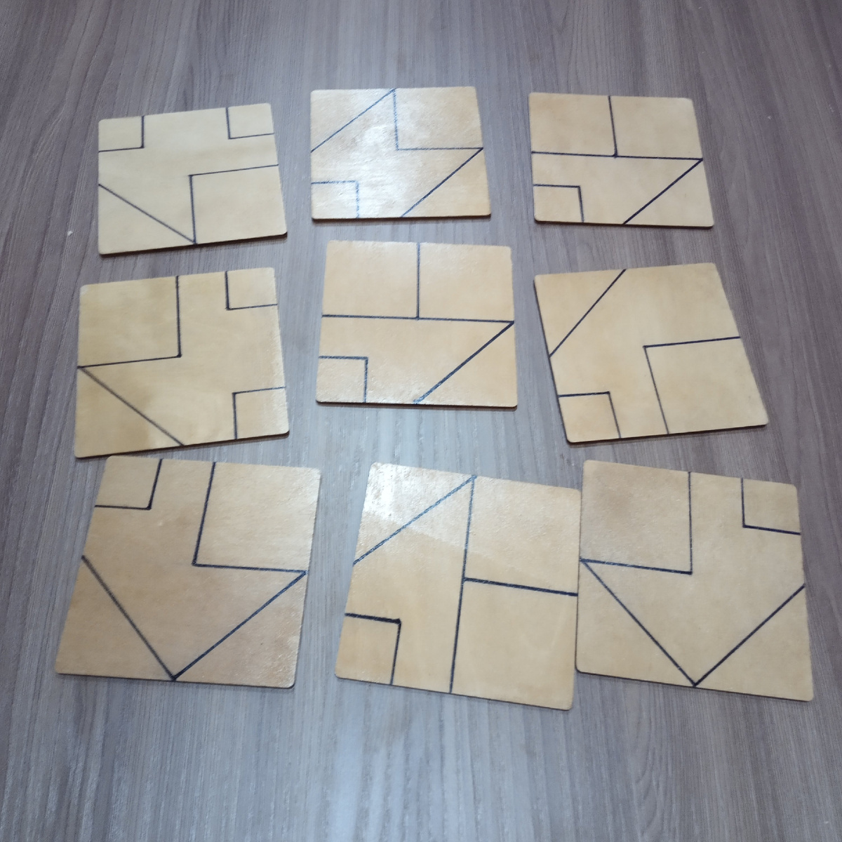 Головоломка "Хитрый квадрат"