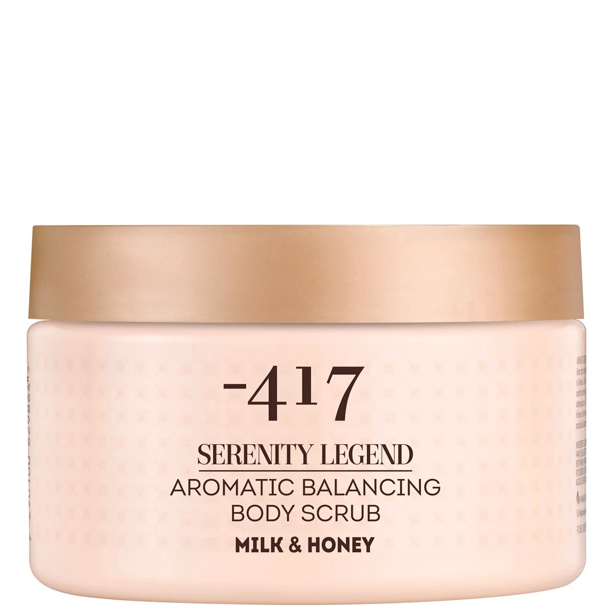 MINUS 417 Скраб для тела с солью Мертвого моря «Молоко и Мед»