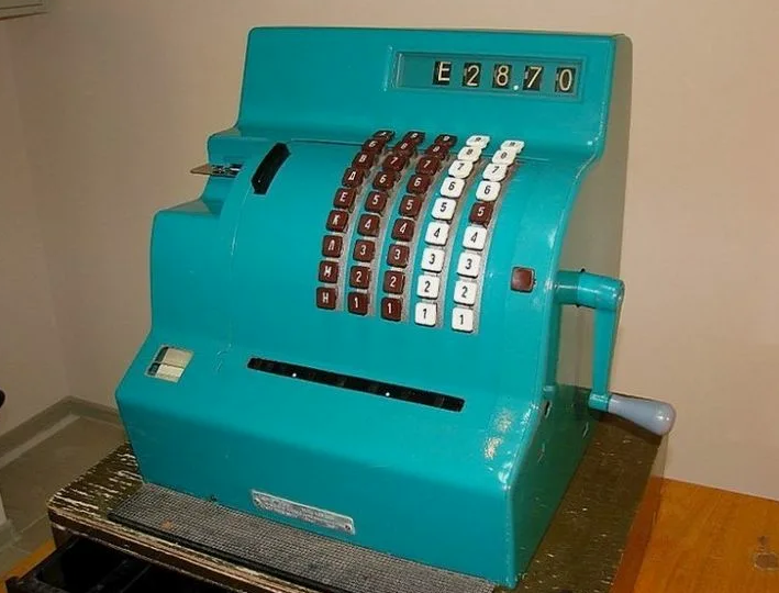 Касса времен СССР