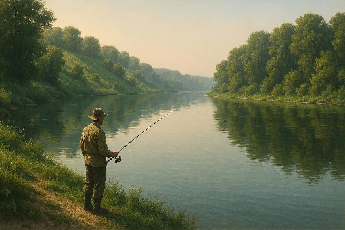 Ока в августе: где и на что клюёт? 🎣