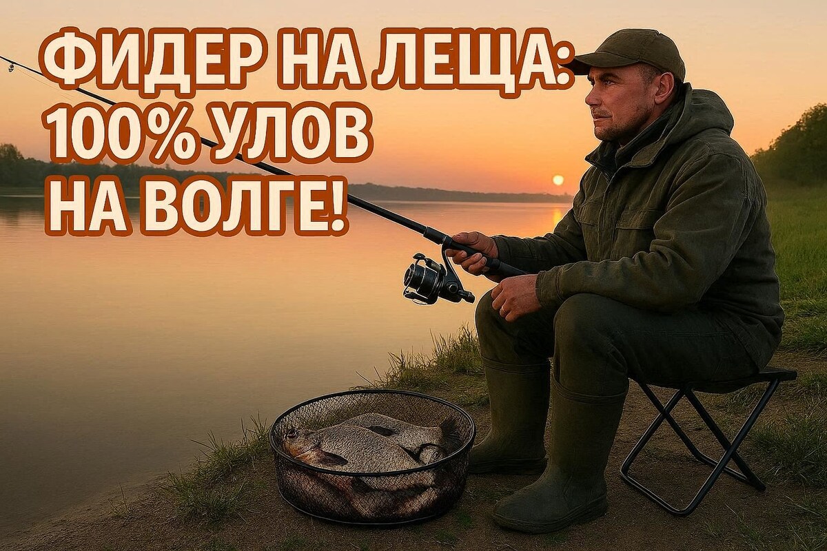 «Фидер на леща: 100% улов на Волге!»