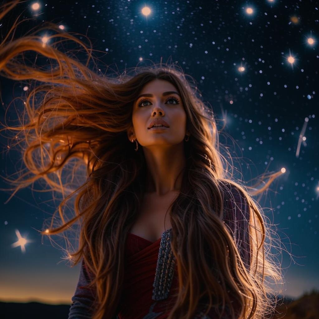 Волосы проводники к нашему телу космической энергии