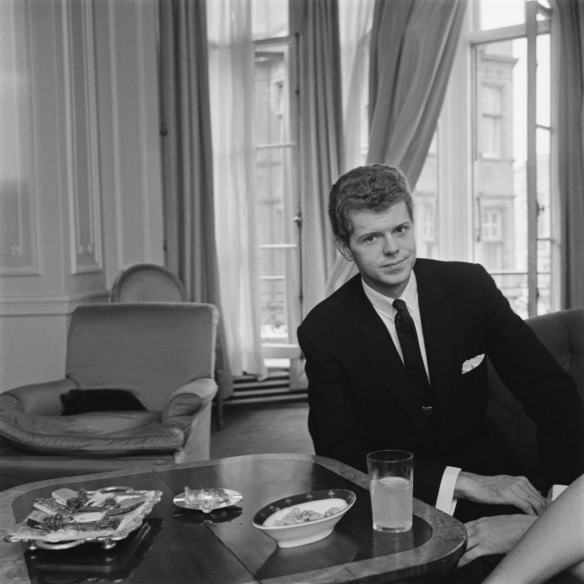 Ван Клиберн в отеле Claridge's в Лондоне, Великобритания, 27 мая 1963 года