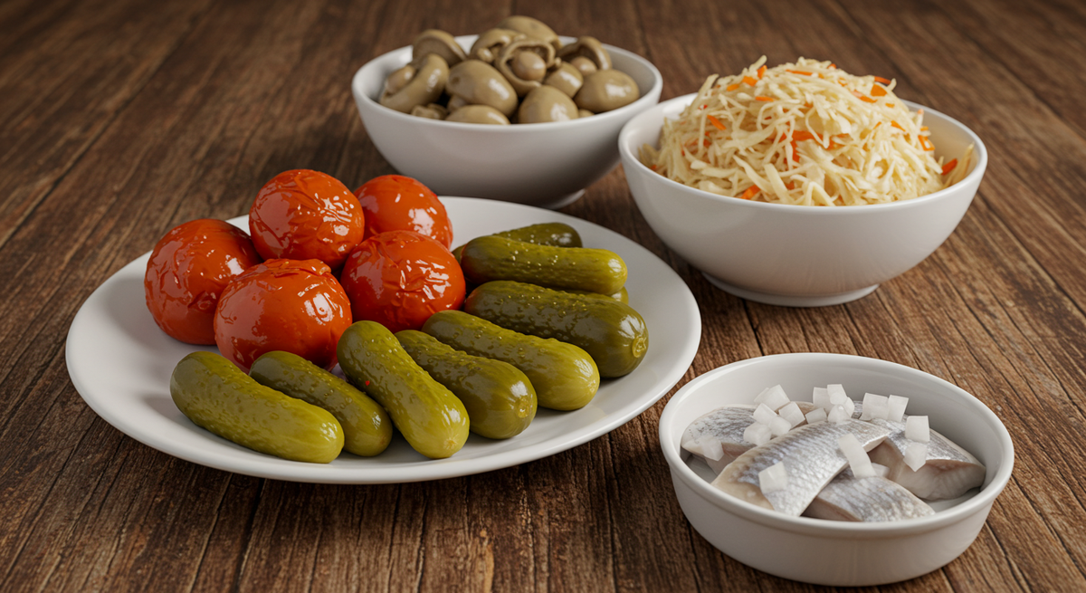 Хорошая закуска к водке