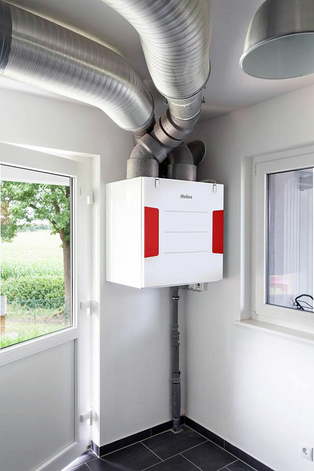 Приточно-вытяжная установка с рекуперацией тепла Helios KWL 500