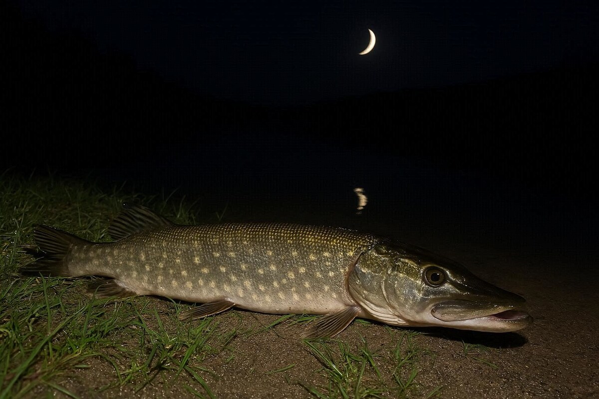 «Щука лучше всего клюёт на 4–8-е лунные сутки (растущая Луна), когда активизируется мелочь».