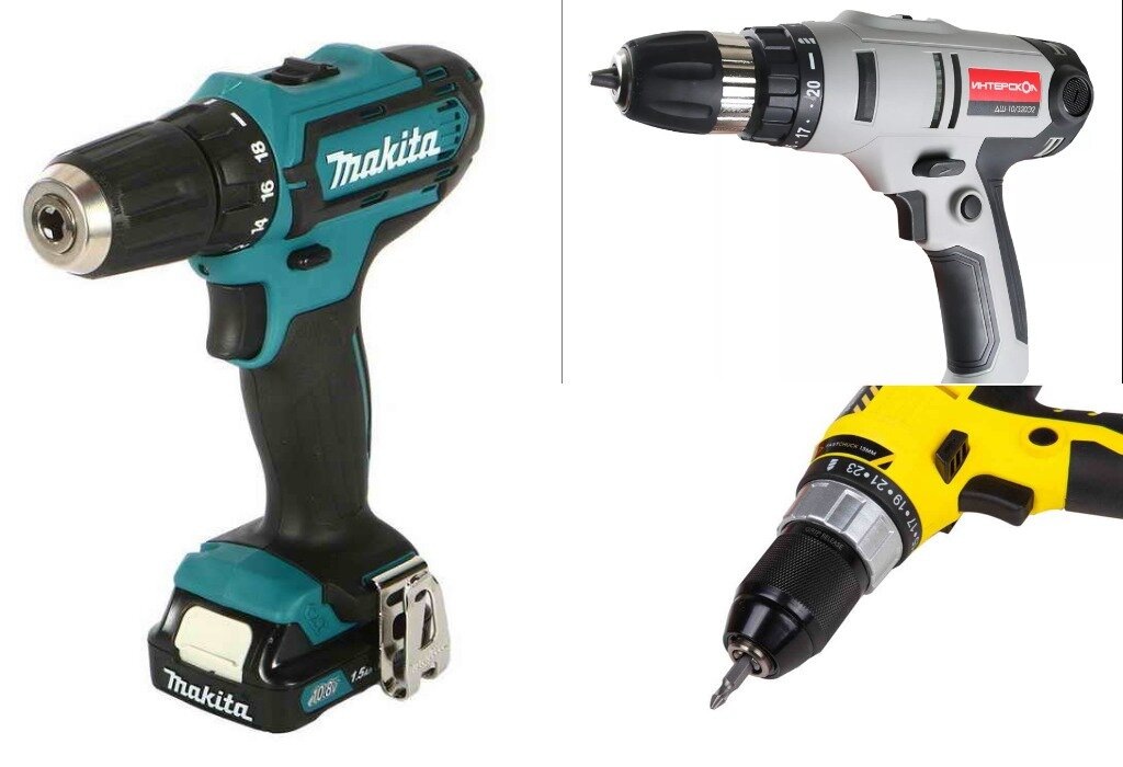 Рейтинг шуруповертов