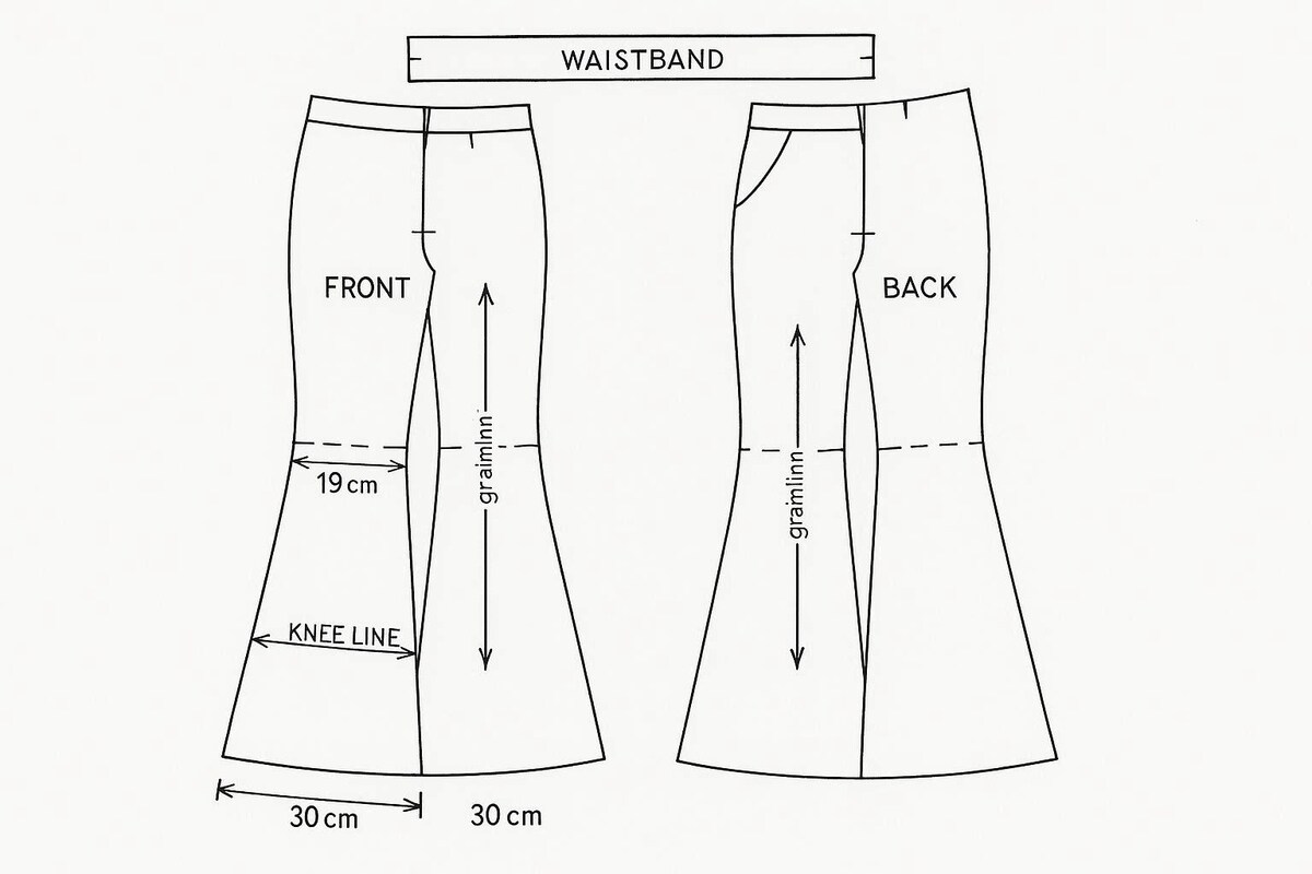примерная выкройка