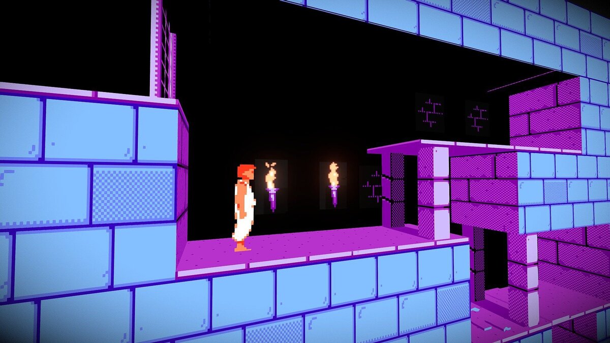 Prince of Persia nes на 3d эмуляторе