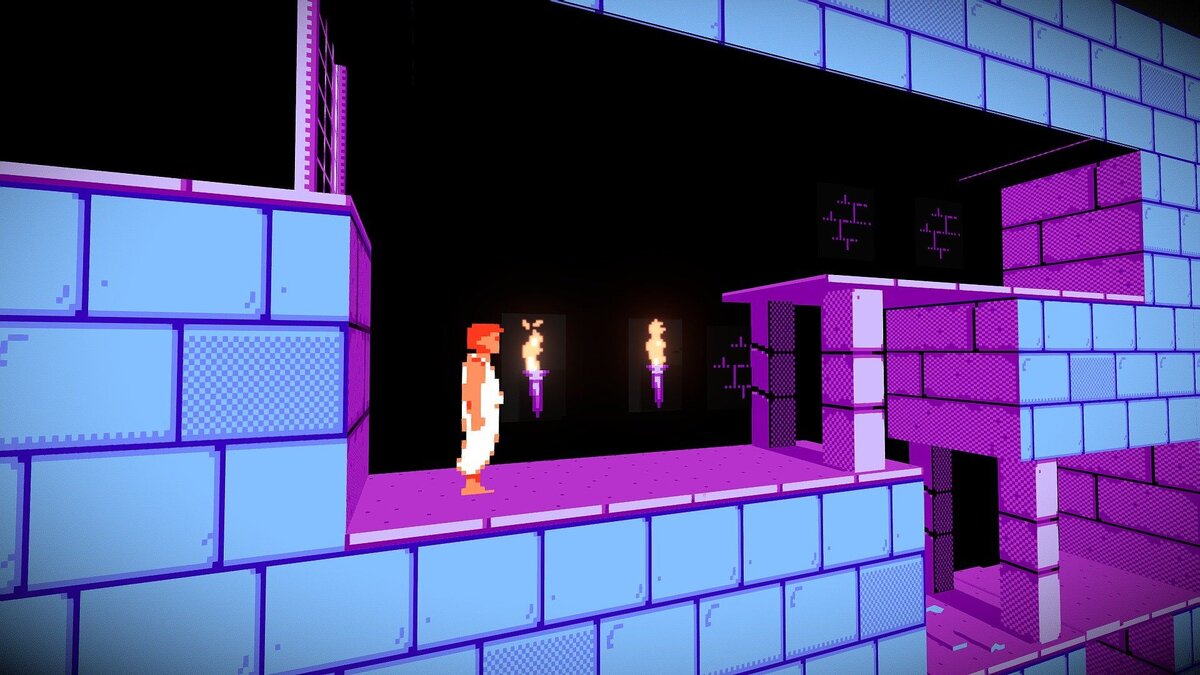 Prince of Persia nes на 3d эмуляторе