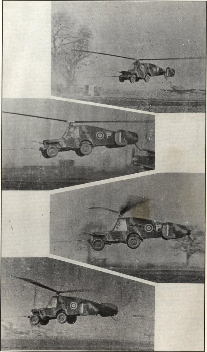 Rotabuggy в полете