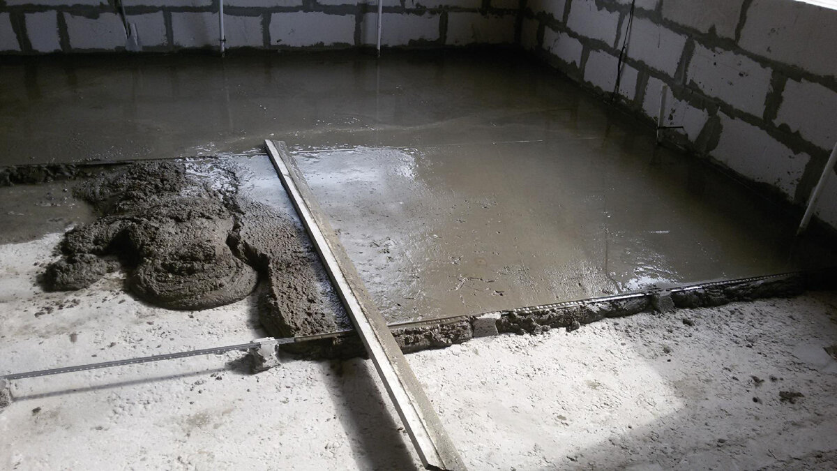 Как рассчитать пропорции компонентов бетона для стяжки