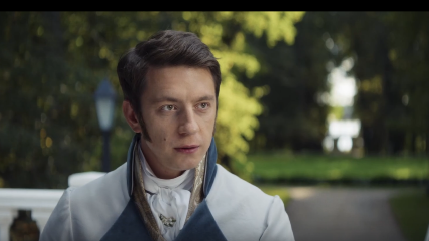 Ленский в фильме "Онегин" (2024)