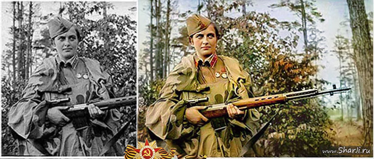 Урок Photoshop раскрашиваем чёрно-белое фото