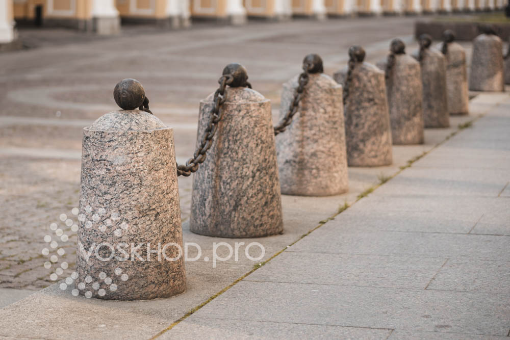 гранит в городском благоустройстве