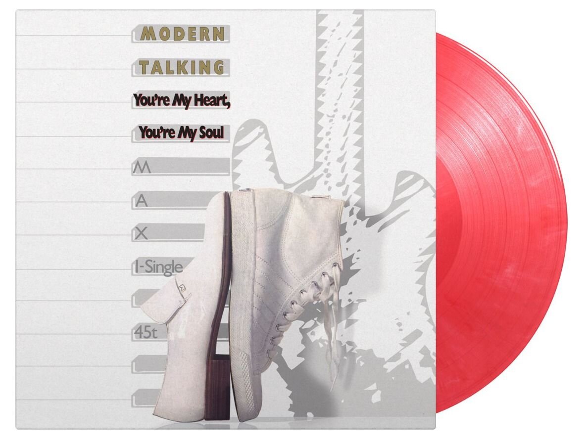 Обложка сингла Modern Talking - You're My Heart, You're My Soul. 1984