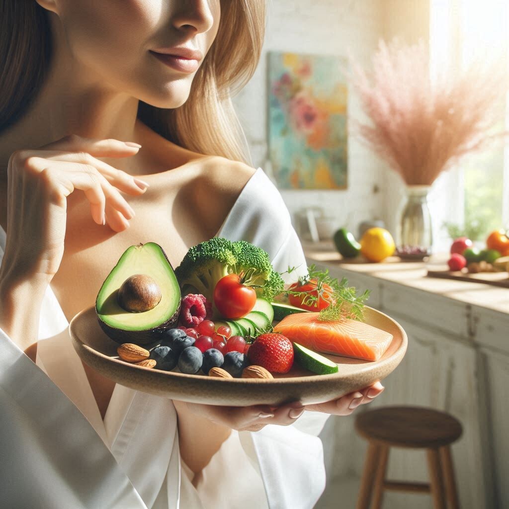 «Красота идет изнутри. Простое меню на 7 дней — для сияющей кожи и крепких волос»