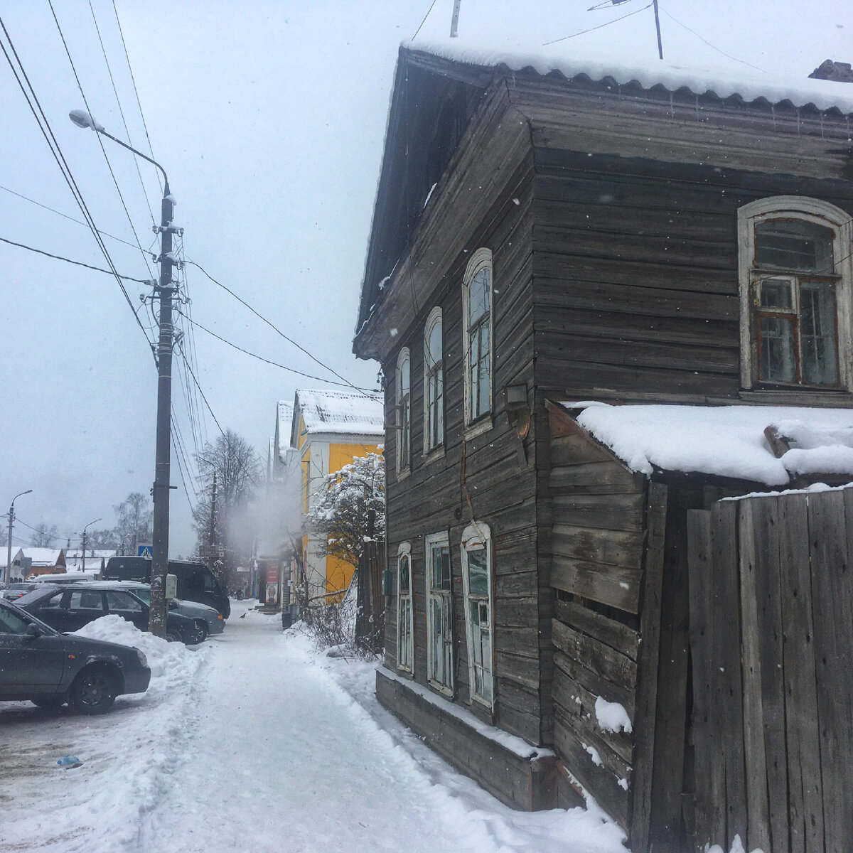 Одна из улиц в центральной части города