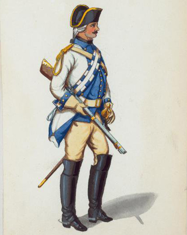 Ф.А. Келлер в бытность его командиром Лейб-Гвардии Драгунского полка.