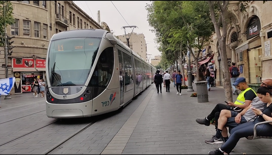 Трамвай в Иерусалиме