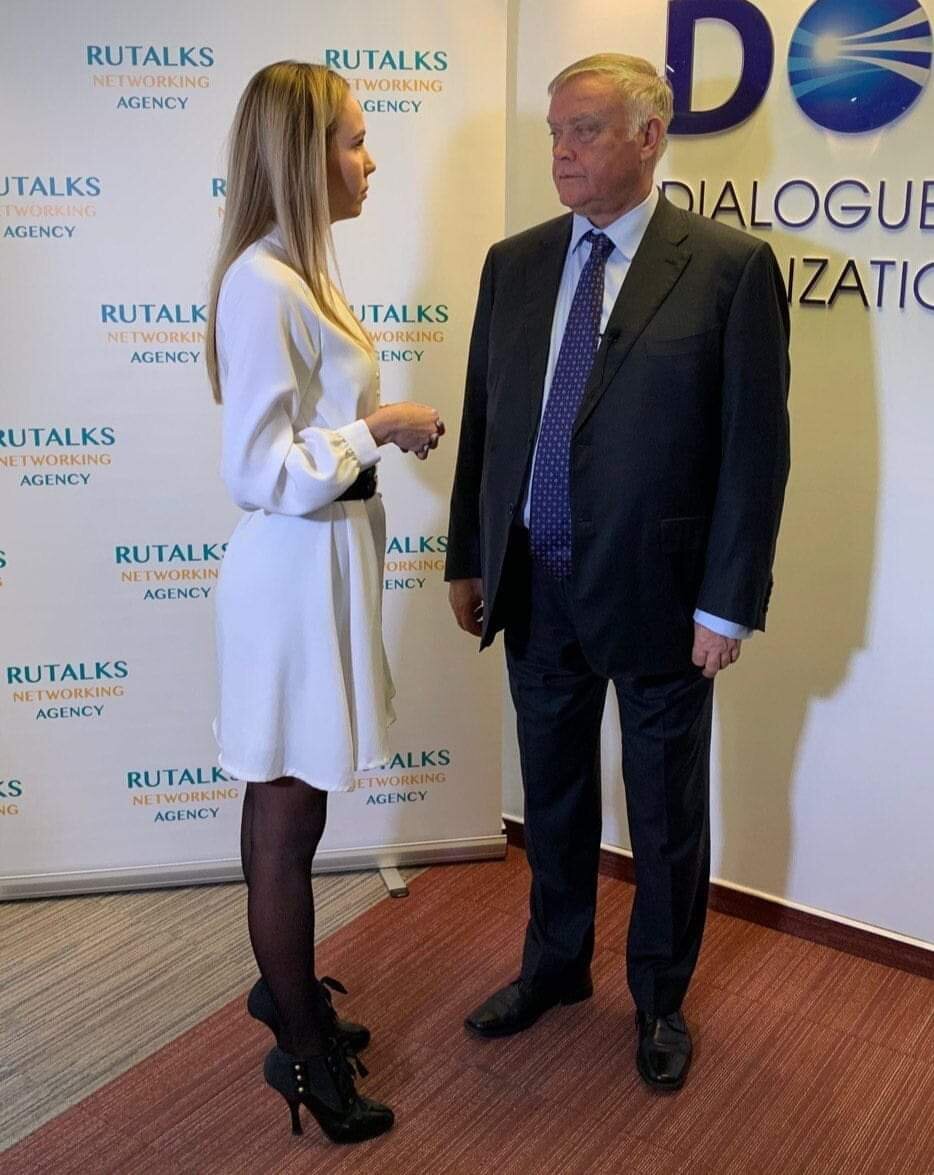 Встреча резидентов бизнес-клуба: Владимир Иванович Якунин - экс глава "РЖД" , соратник Владимира Путина.