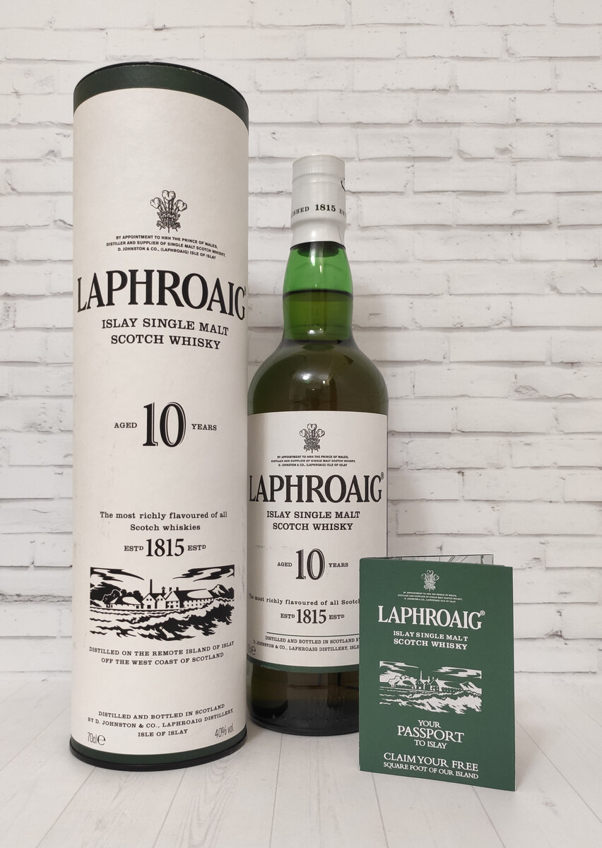 Laphroaig 10 YO - классический дымный виски из Шотландии. | The Old Malt  Whisky | Дзен