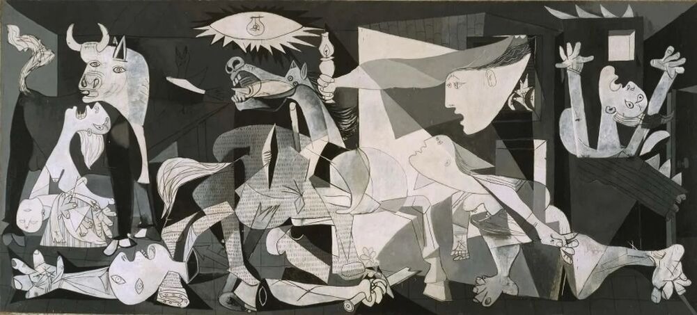 П. Пикассо «Герника», 1937