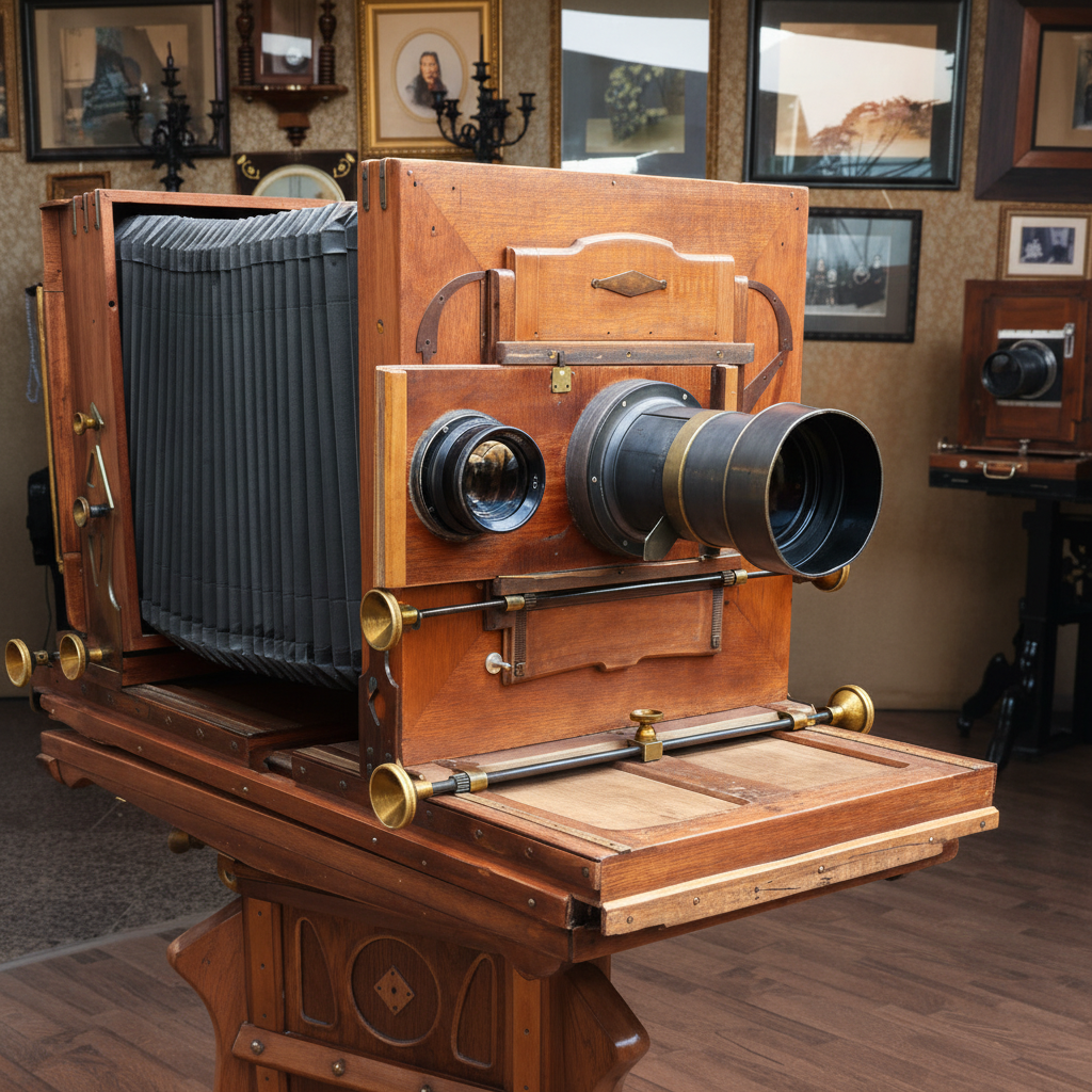 Фотоаппарат, на котором работал Карл Булла