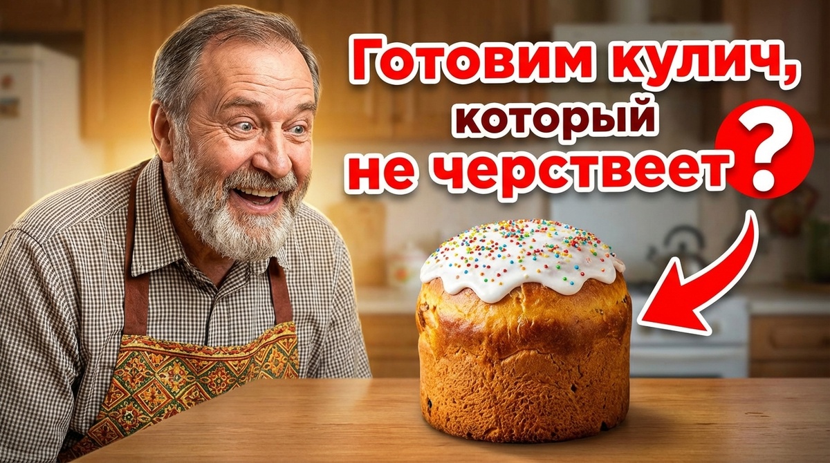кулич, который не черствеет