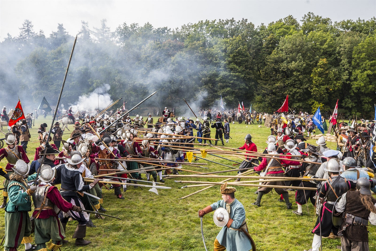 Реконструкция битвы на Белой горе