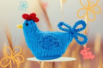 Вязаная курочка