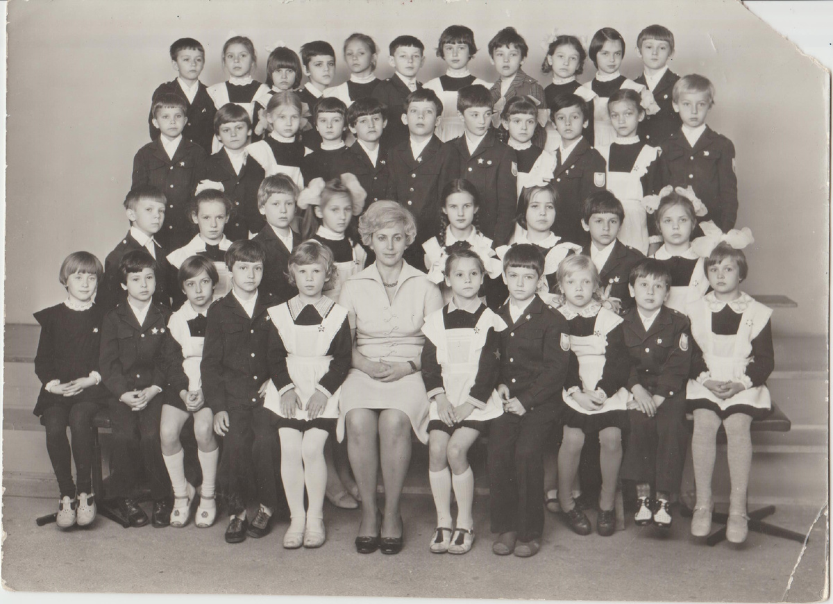 1 класс в СШ 81. Весна 1978 года.