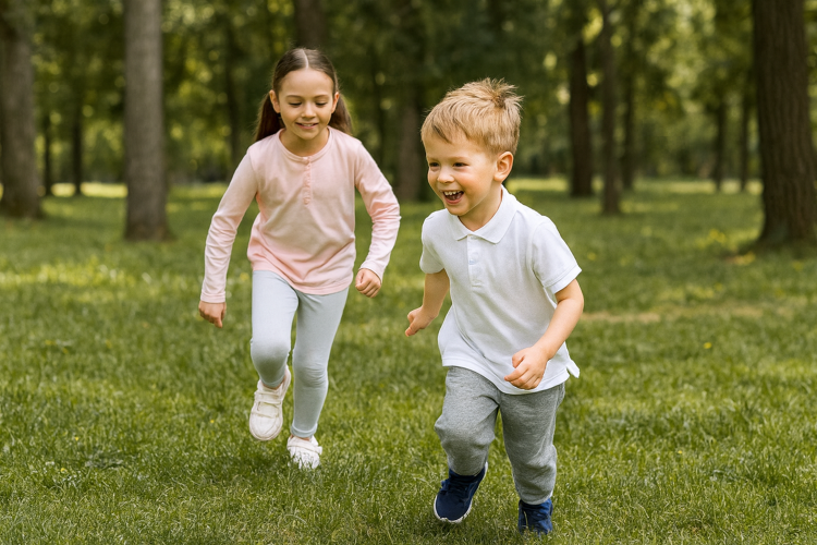 Игры на улице. Источник: сгенерировано ИИ