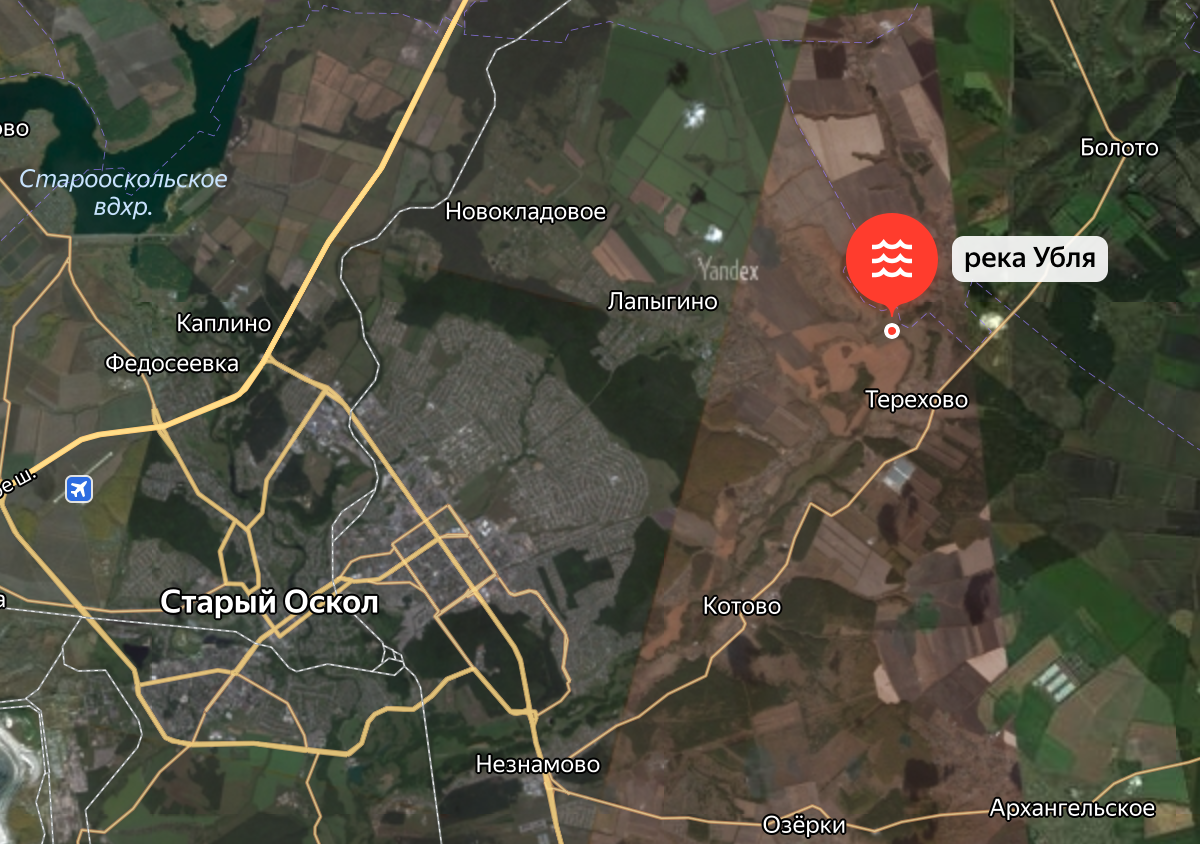 скриншот Яндекс Карт