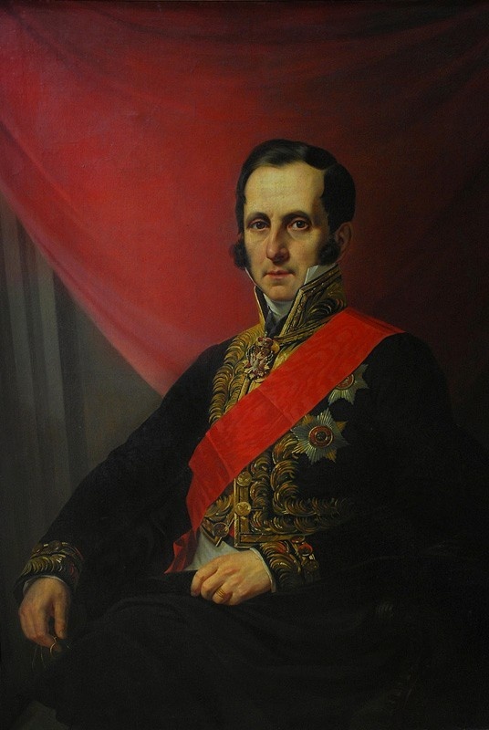Граф Сергей Семенович Уваров, 1844 (худож. К. Я. Каневский)