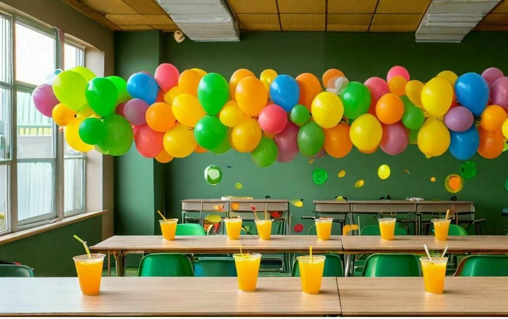 Во втором классе Семен решил устроить вечеринку с маминым компотом и пластиковыми стаканчиками