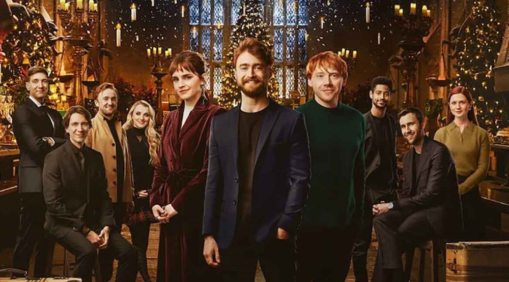 Кадр из спецэпизода «Гарри Поттера»