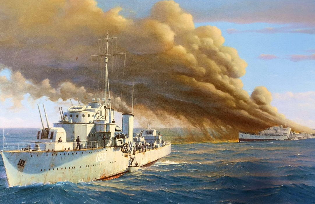 голландский эсминец"Isaac Sweers"