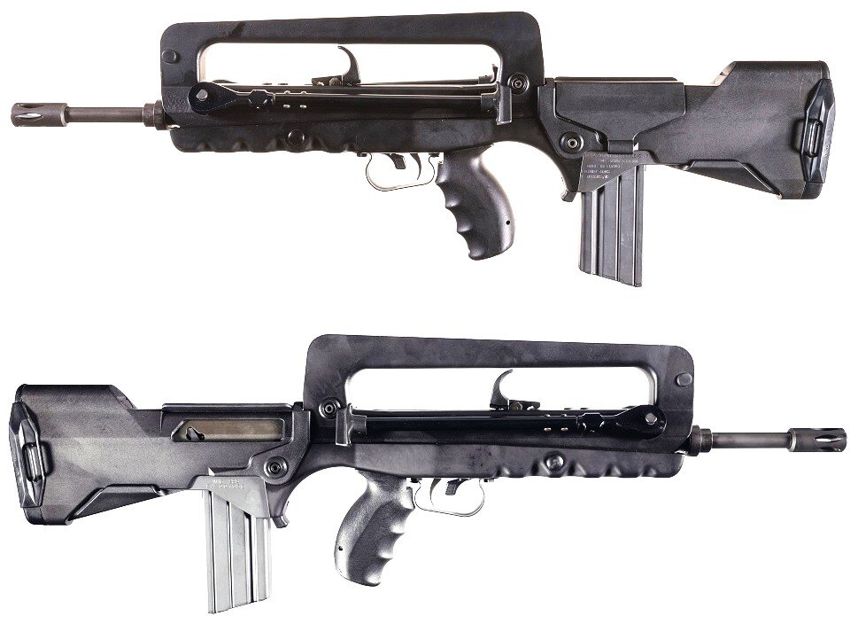 Штурмовая винтовка ФАМАС Ф1. Общий вид.