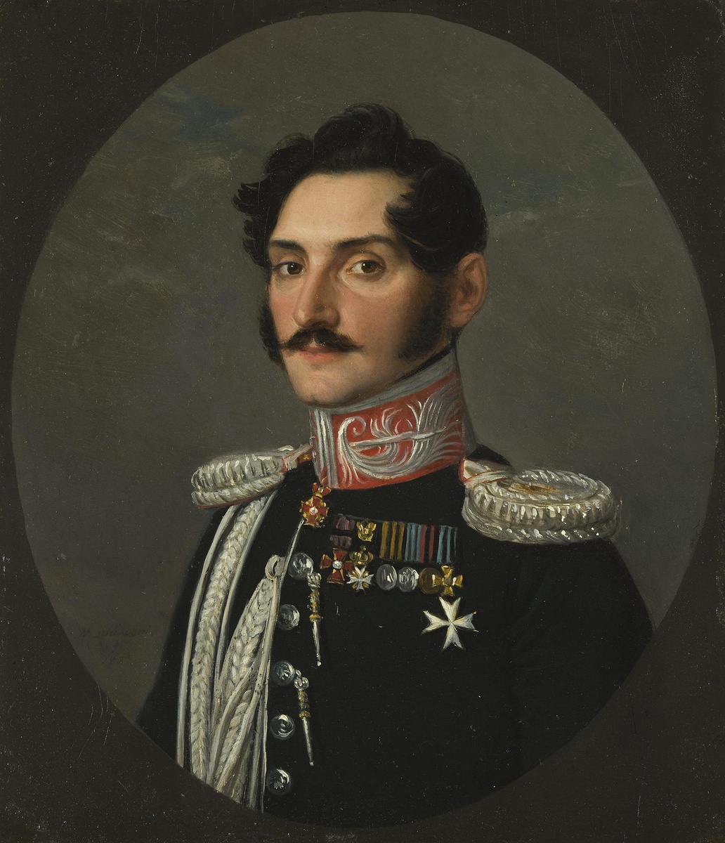 П. М. Голенищев-Кутузов-Толстой, 1833 (худож. Натале Скьявони) 