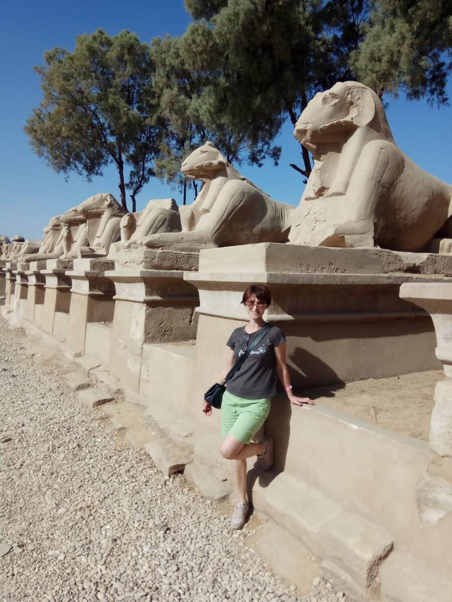 Аллея сфинксов Фото автора