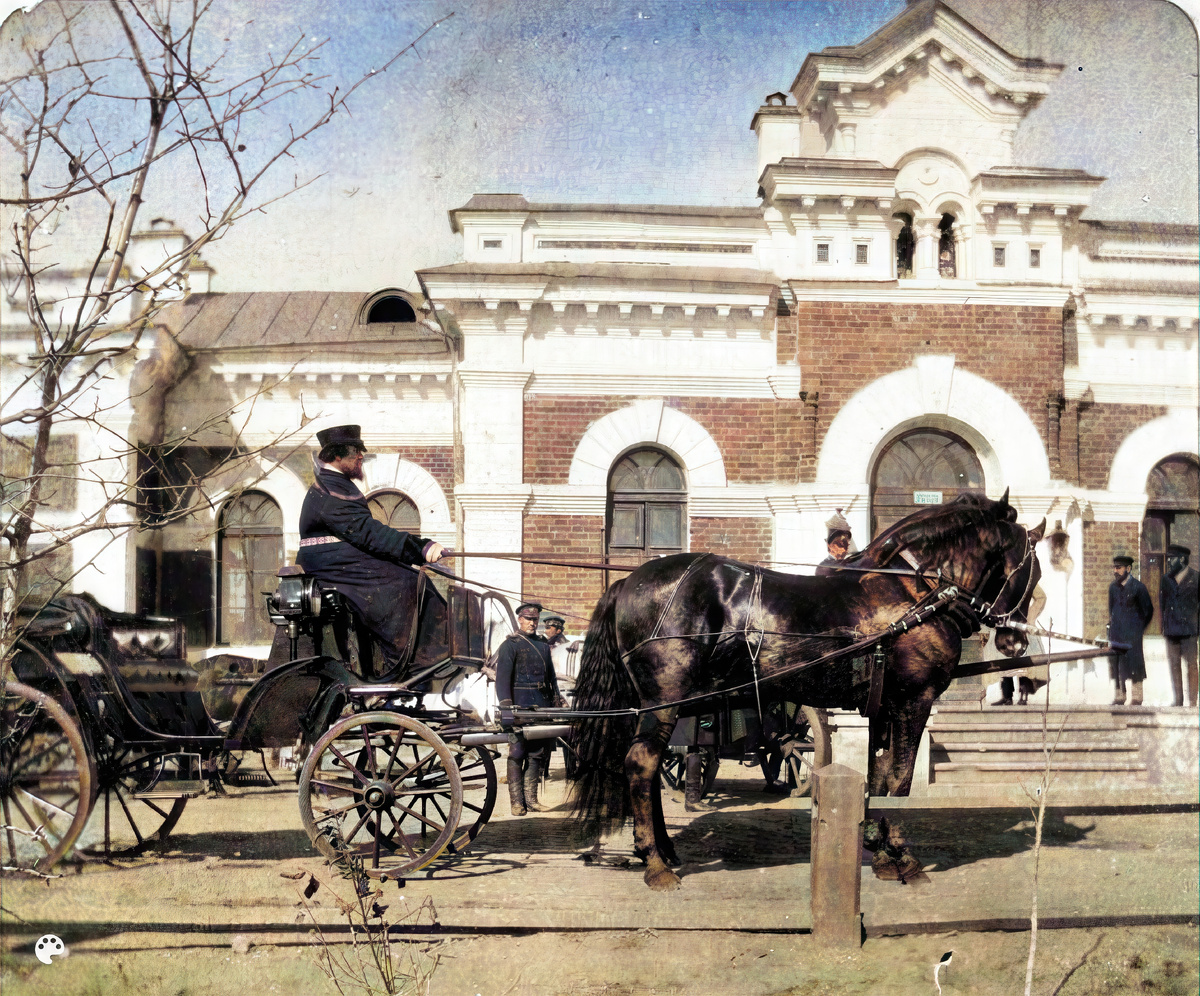 1897 год - Станция в Кургане