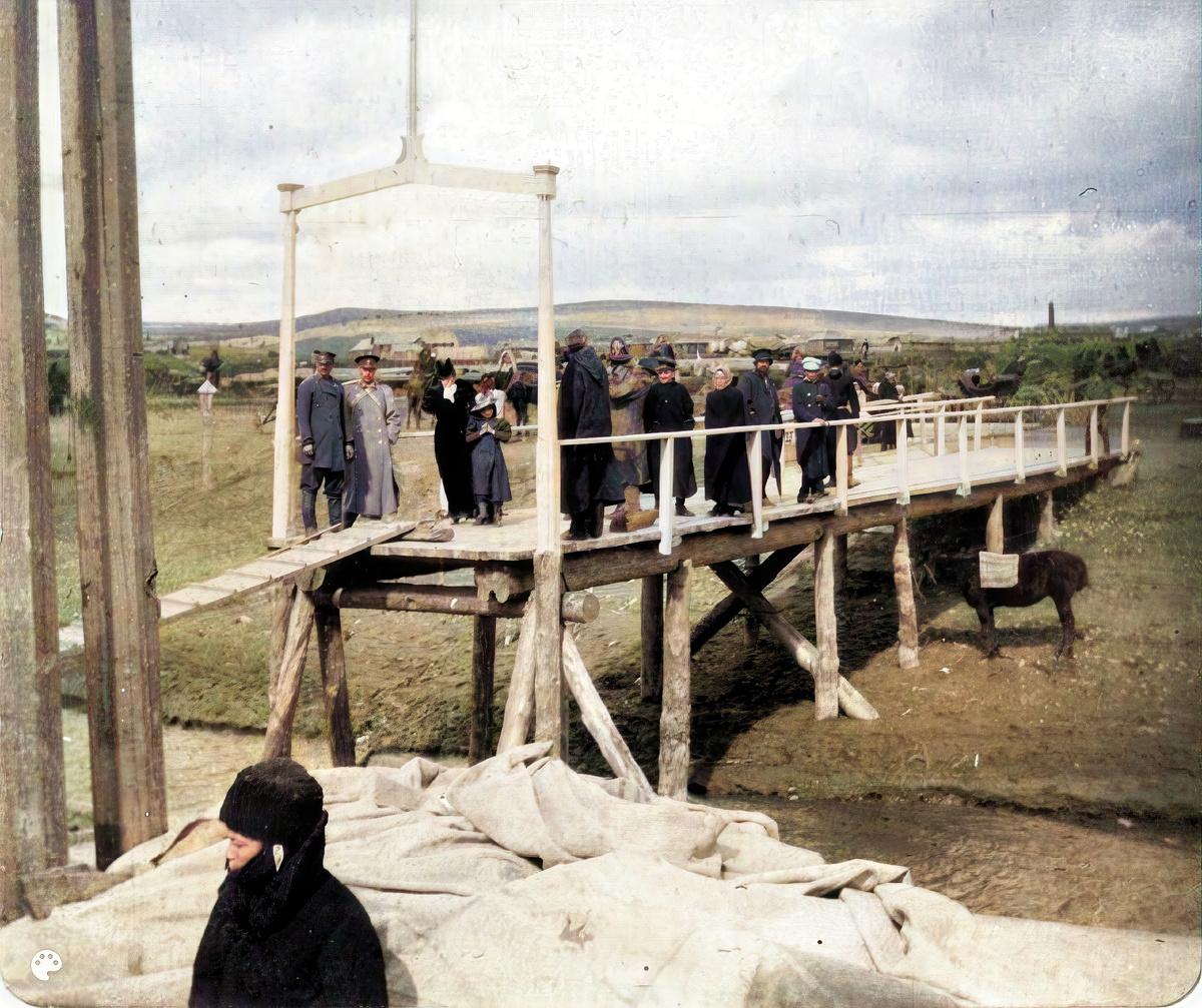 1897 год - Пристань в Минусинске