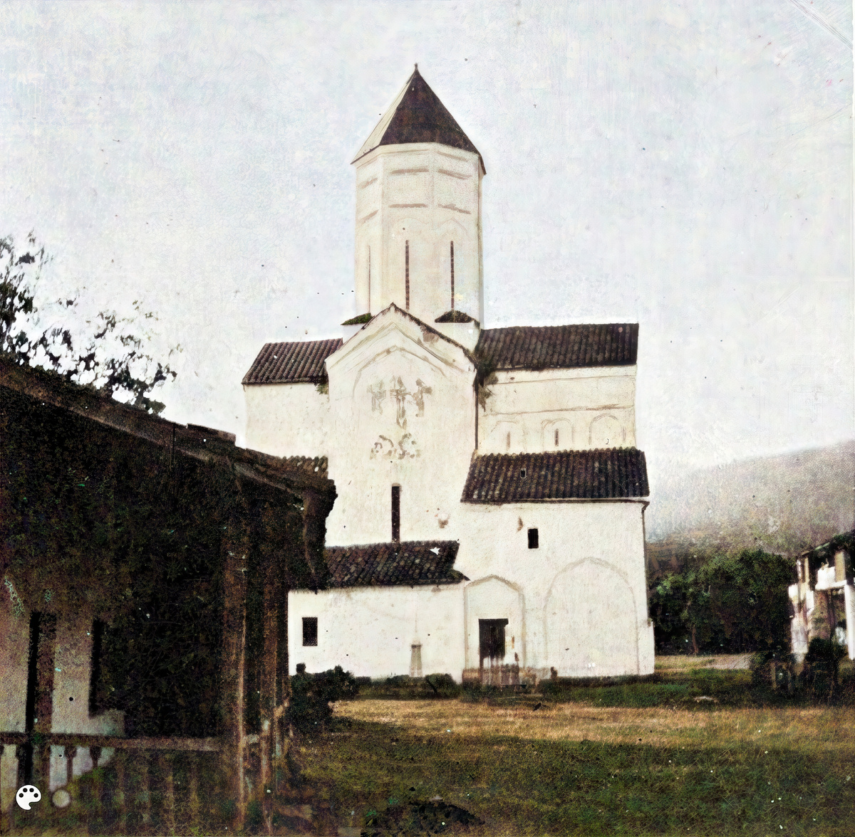 1898 год - Монастырь под Телатом, Кахетия
