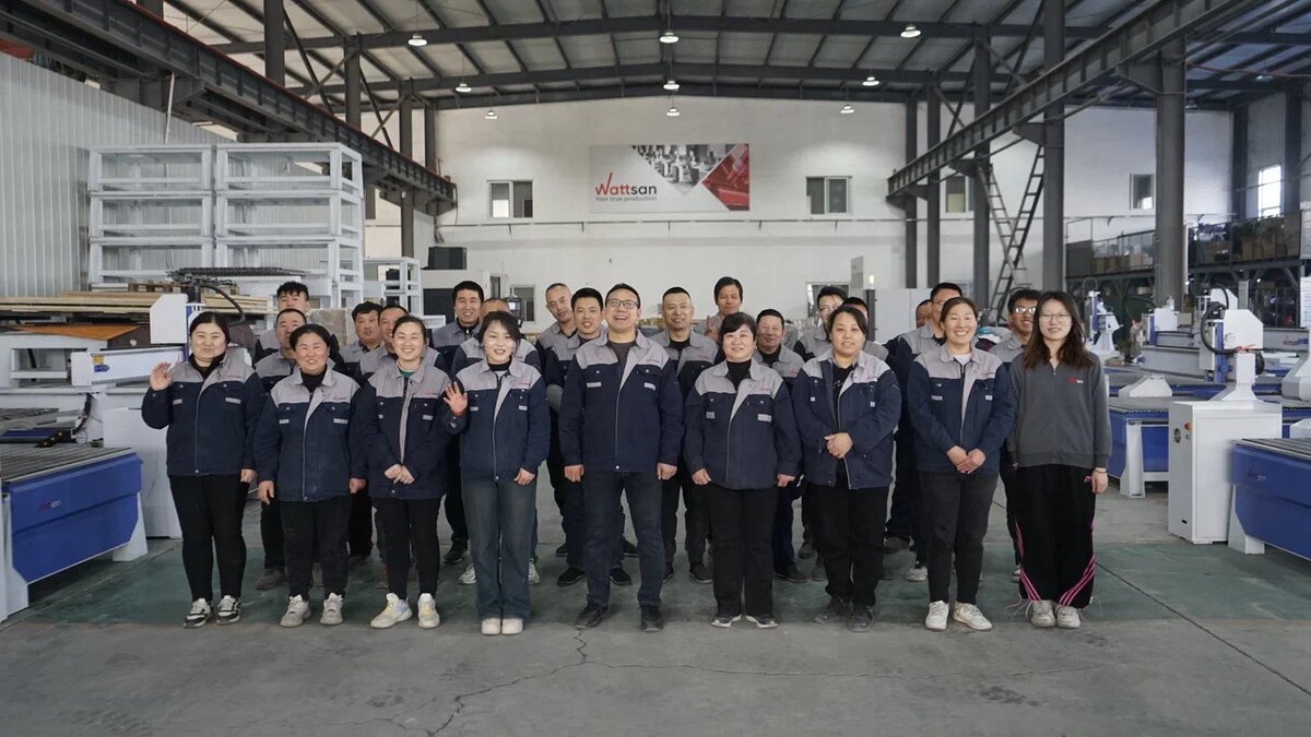 Завод Wattsan в Китае